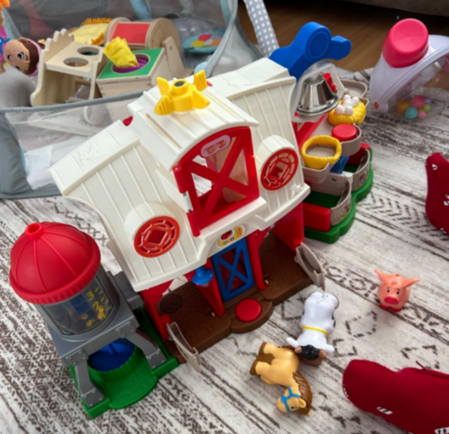 Interactive Farm Playset – 45+ Songs, Sounds & Phrases, 3 Smart Stages, for Toddlers 1‑5 Years